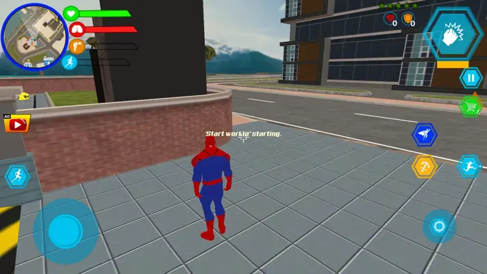 Spider Rope Hero Man android App screenshot 3