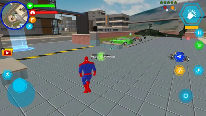 Spider Rope Hero Man android App screenshot 5